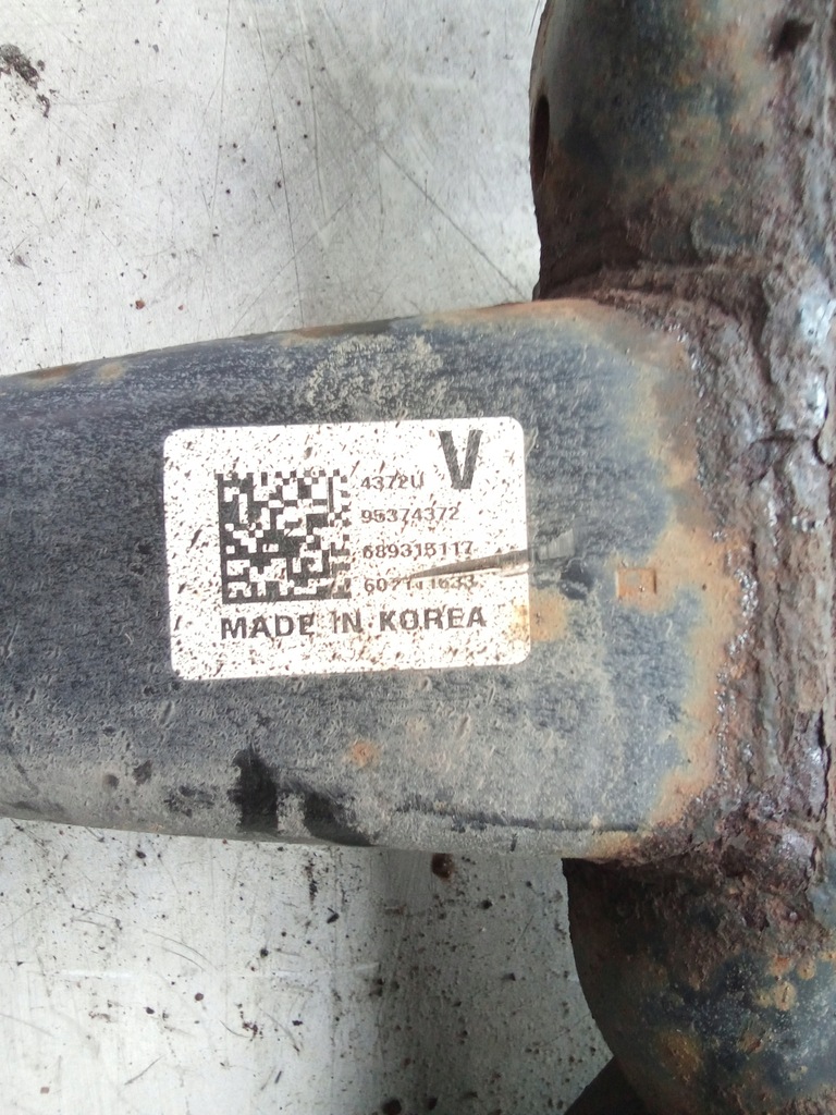 фото №7, I386 балка підвіска задня opel karl 95374372