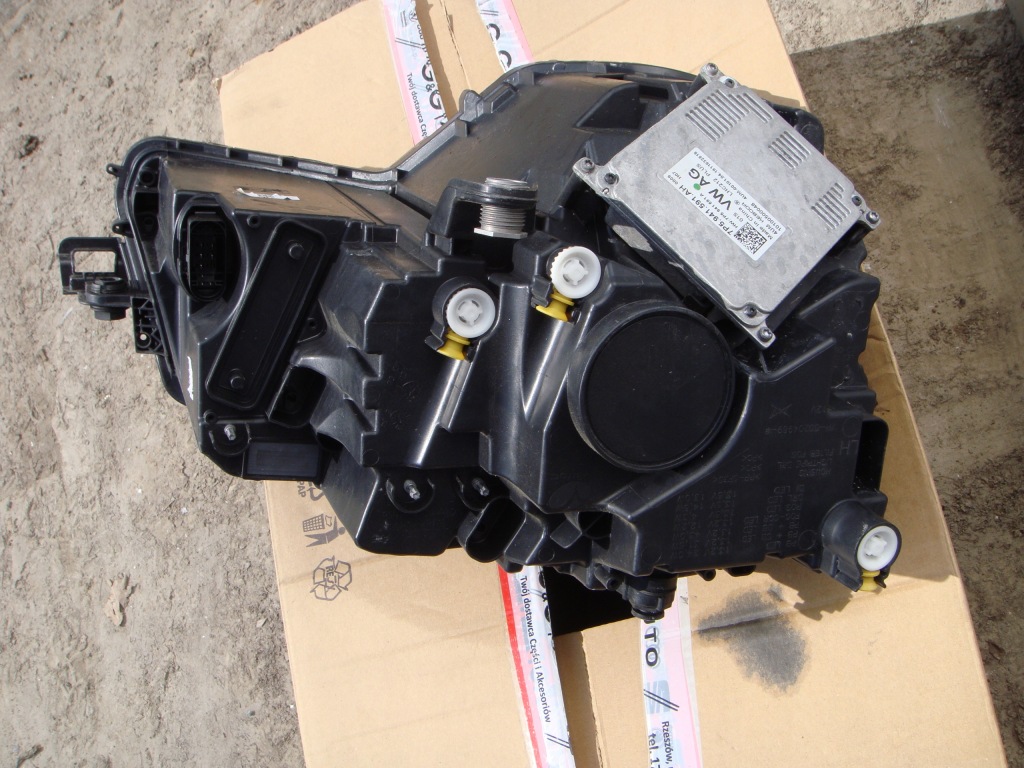 фото №6, Skoda karoq левая лампа перед full led фара