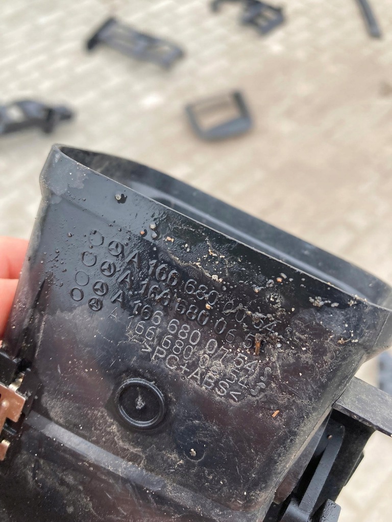 фото №5, Mercedes-benz w166 туннель воздуха решётки обдув кондиционера a1666800054