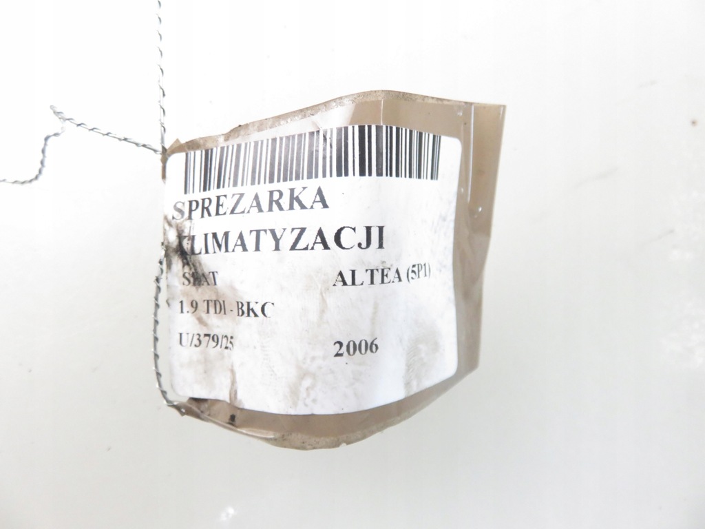 фото №7, Компресор кондиціонера seat altea 1.9 tdi 1k0820803q
