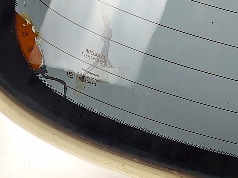 фото №13, Кришка багажника скло задня задня багажника nissan almera 2 ii хетчбек n16 lift