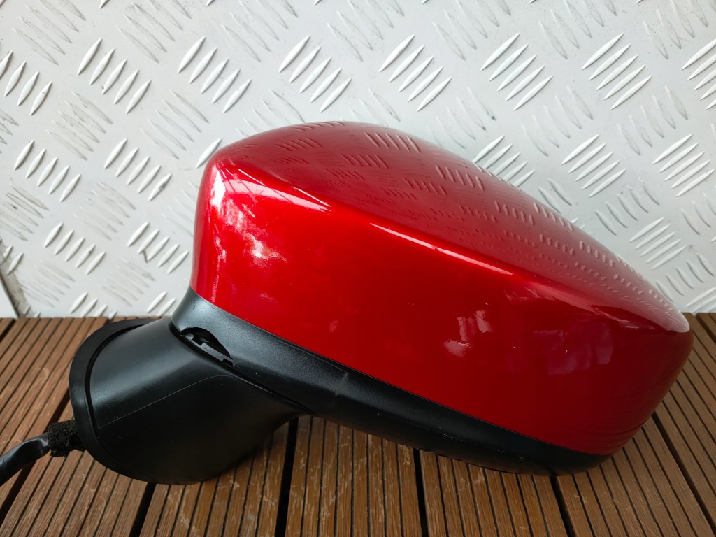 фото №5, Mazda 3 bm 13-18 дзеркало ліва 10-pin 8+2 rvm колір 41v оригінал лак