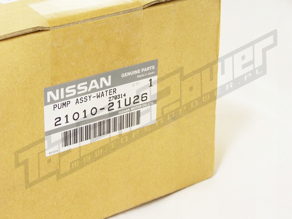 фото №1, Насос wody oem nissan skyline r33/ r34 rb25det rb26dett