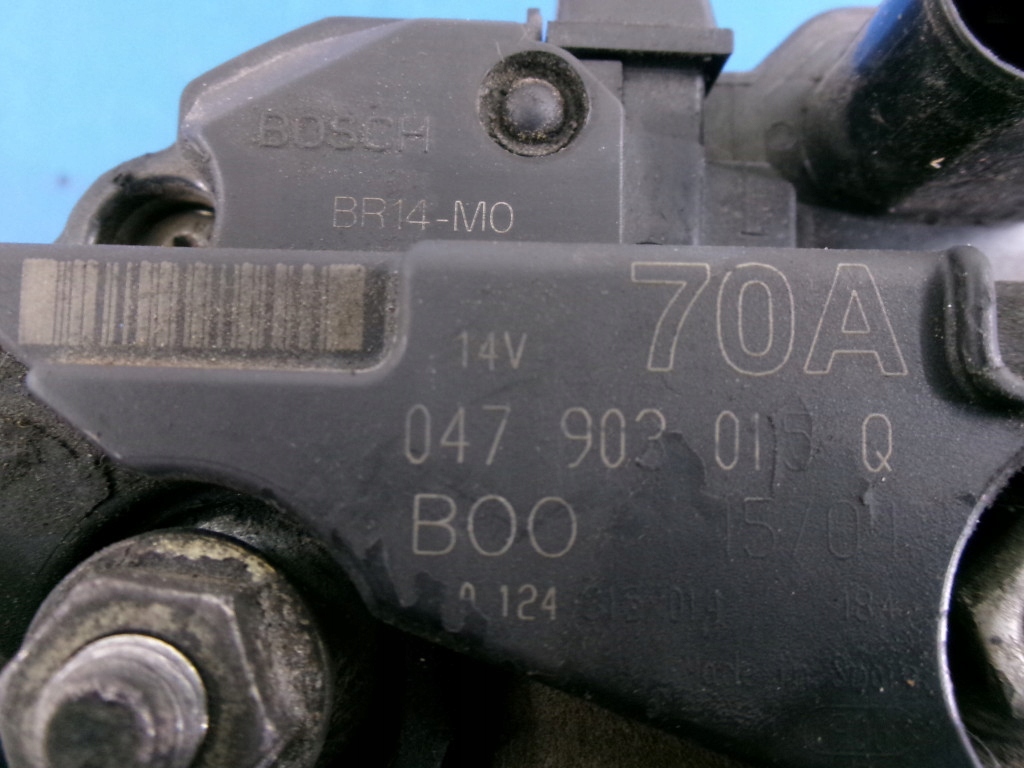 Seat leon 2 2.0tdi 140km генератор 047903015q bosch 0124315014 test в Украине