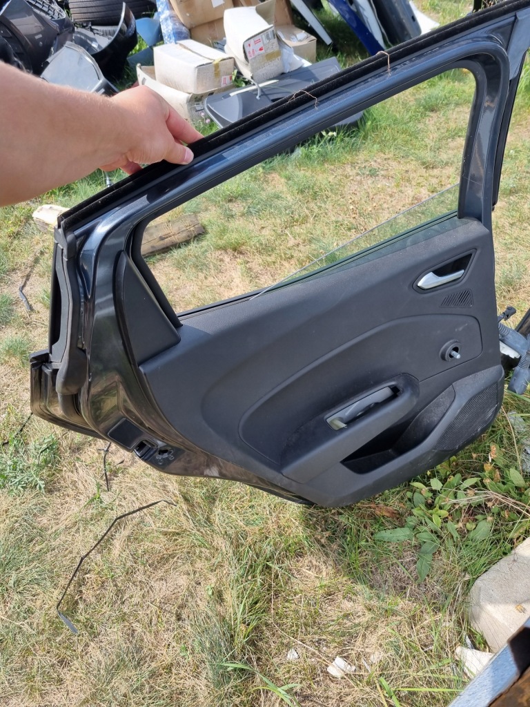 фото №5, Renault clio v 5 двері праве ліва задня задні ładne bez фарбування tekpn kpn