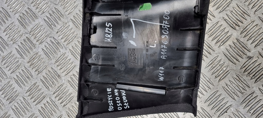 фото №15, Mercedes w117 обшивка защита накладка стойка левая lewego a1176905700