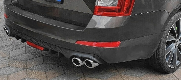 фото №15, Спойлер дифузор заднього бампера skoda octavia mk3