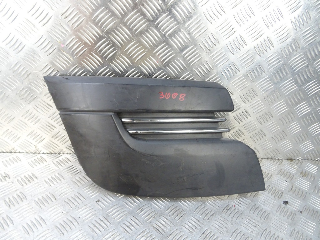 фото №1, Peugeot 3008 i przed lift решітка бампера права 9685627177 09-2014