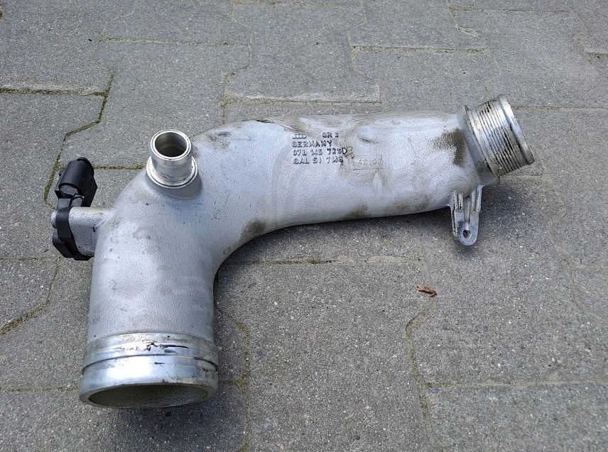 фото №1, Audi rs6 c6 труба тиску інтеркулер 5.0 tfsi