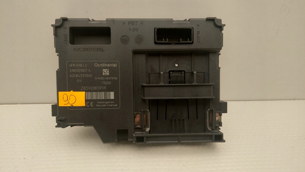 фото №1, Считыватель карты renault captur 285908099r