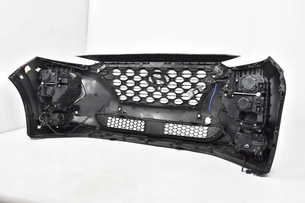 фото №13, Hyundai santa fe iv 2019 бампер передній 4xpdc