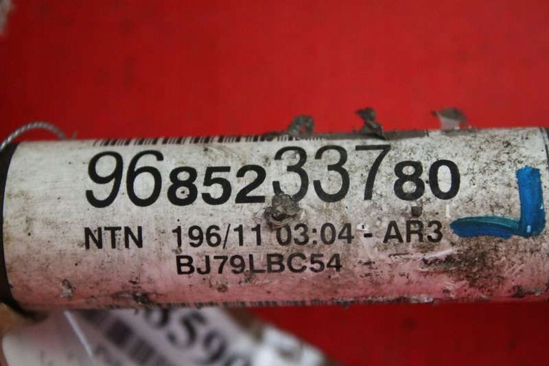 Привідний вал ліва перед механічна коробка передач 9685233780 citroen c3 c 3 2 2 1.4 8v 75 km 09-13 Зі Шроту