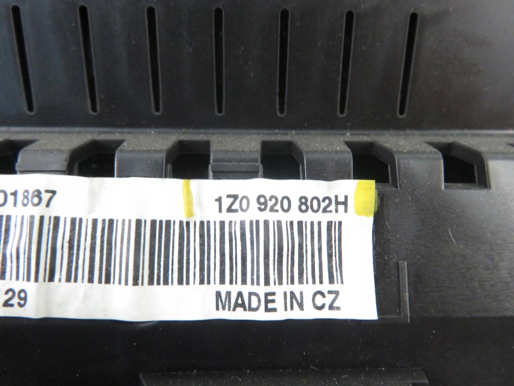 фото №7, Лічильник skoda octavia ii 1.9 tdi 1z0920802h