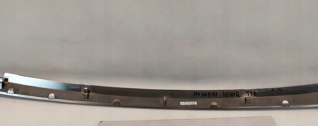 фото №11, Hyundai ioniq хром молдинг бампера задня