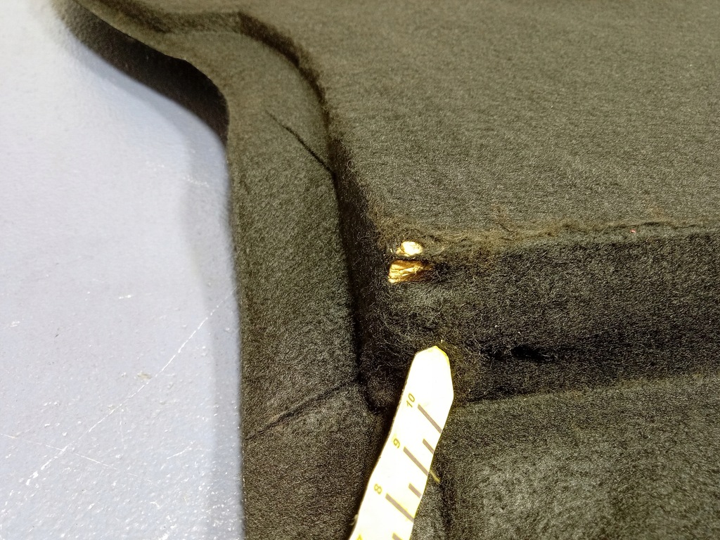 фото №11, Jaguar xf i x250 sedan обшивка підлога багажника