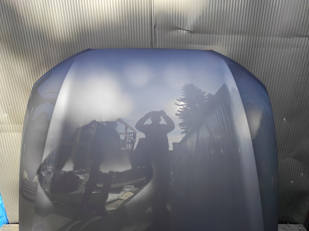 фото №8, Audi a6 c7 капот крышка двигателя lx7p стальной