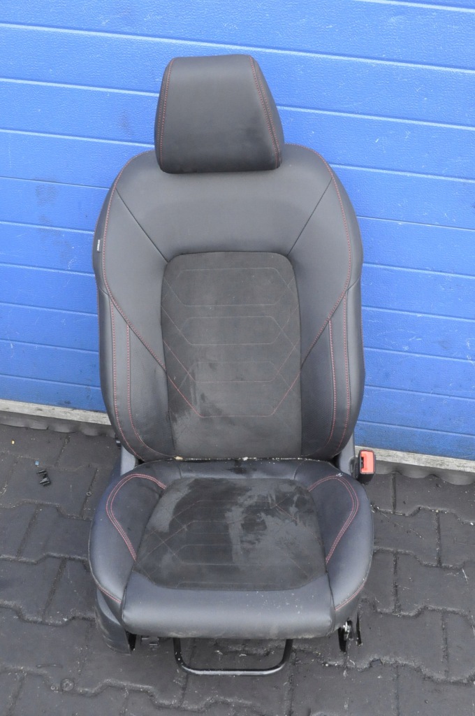 фото №7, Ford fiesta mk8 5d переходник салона сиденья заднее сиденье полукожа alcantara