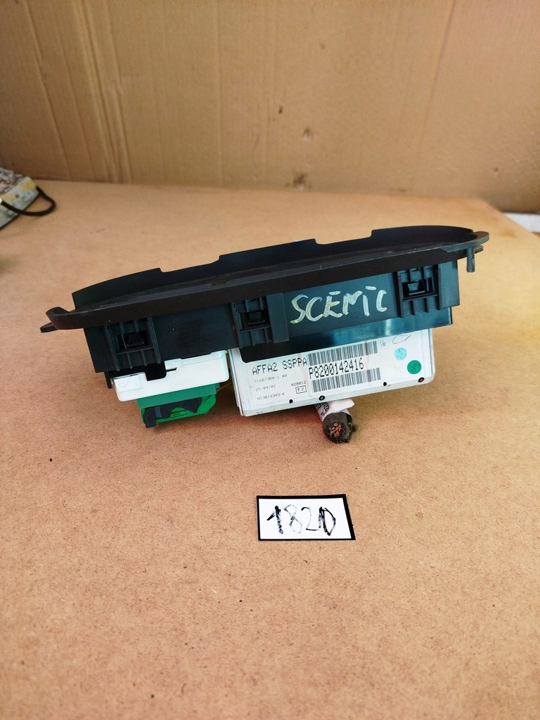 фото №1, Годинник дисплей renault scenic i p8200142416