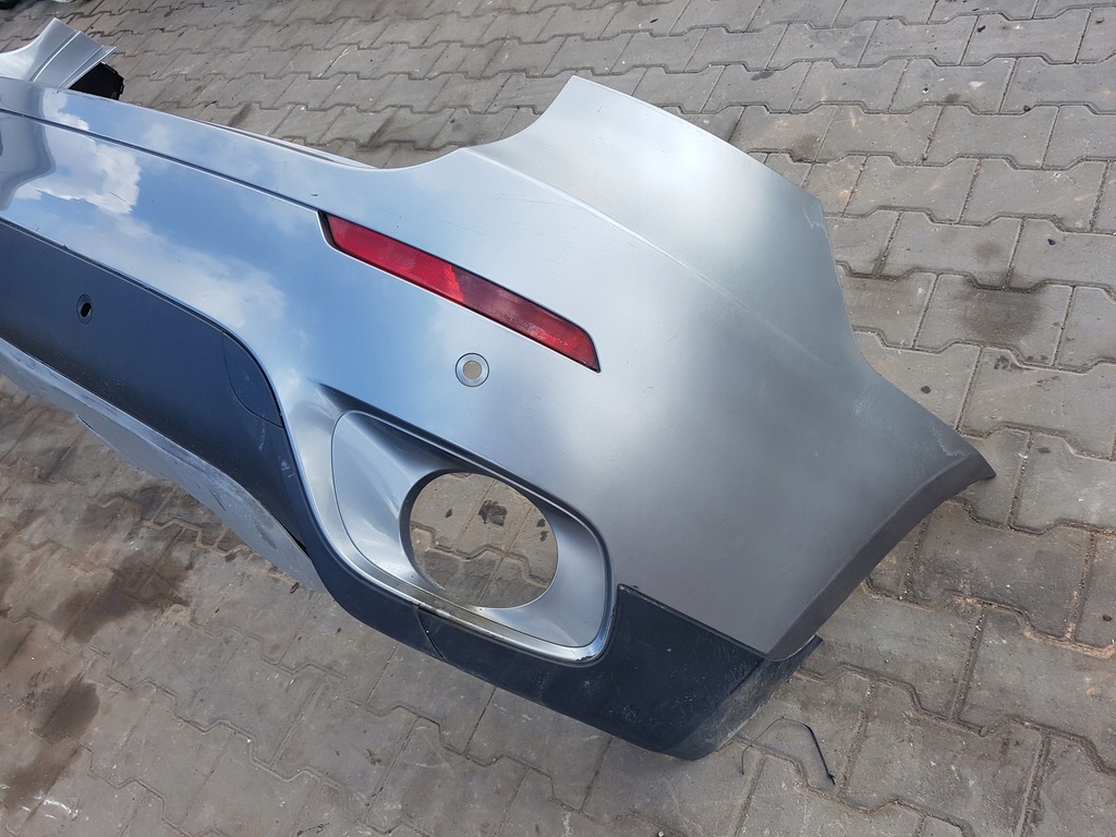 фото №9, Bmw x6 e71 07-10r бампер задняя a52 a52/7 spacegrau металлик