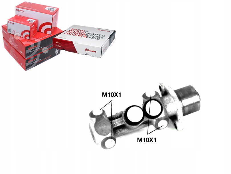 фото №1, Brembo насос тормозная fiat punto 93-99 -abs