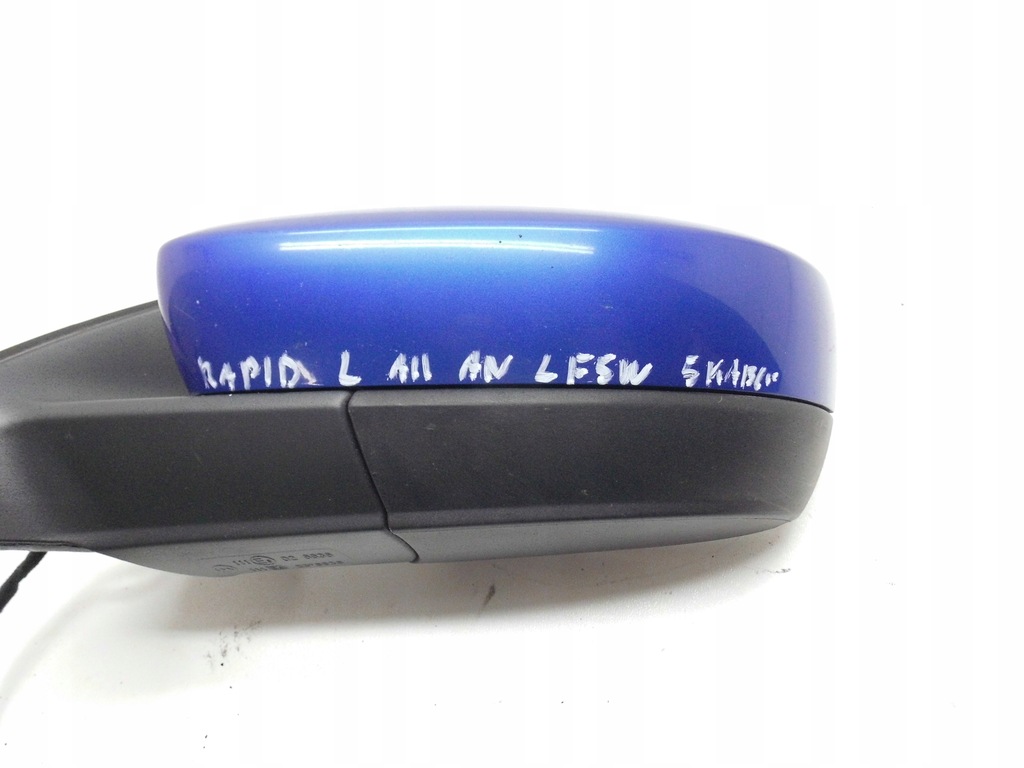 фото №2, Зеркало skoda rapid 5ja левая 5 кабели lf5w оригинал