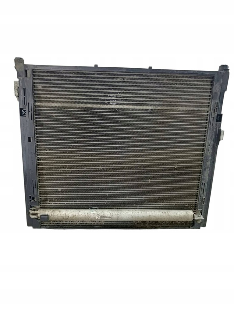 фото №11, Mercedes-benz ml w166 2014 радіатор / комплект