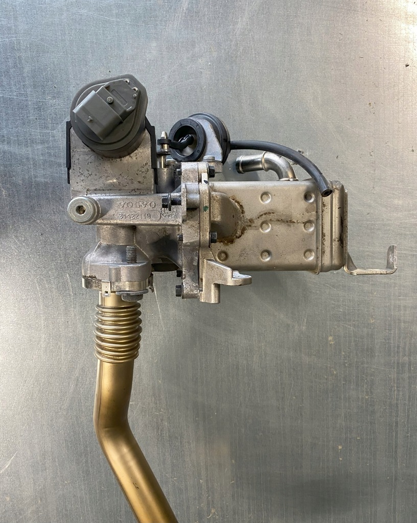фото №1, Volvo d2 радиатор выхлопных газов egr 31422315