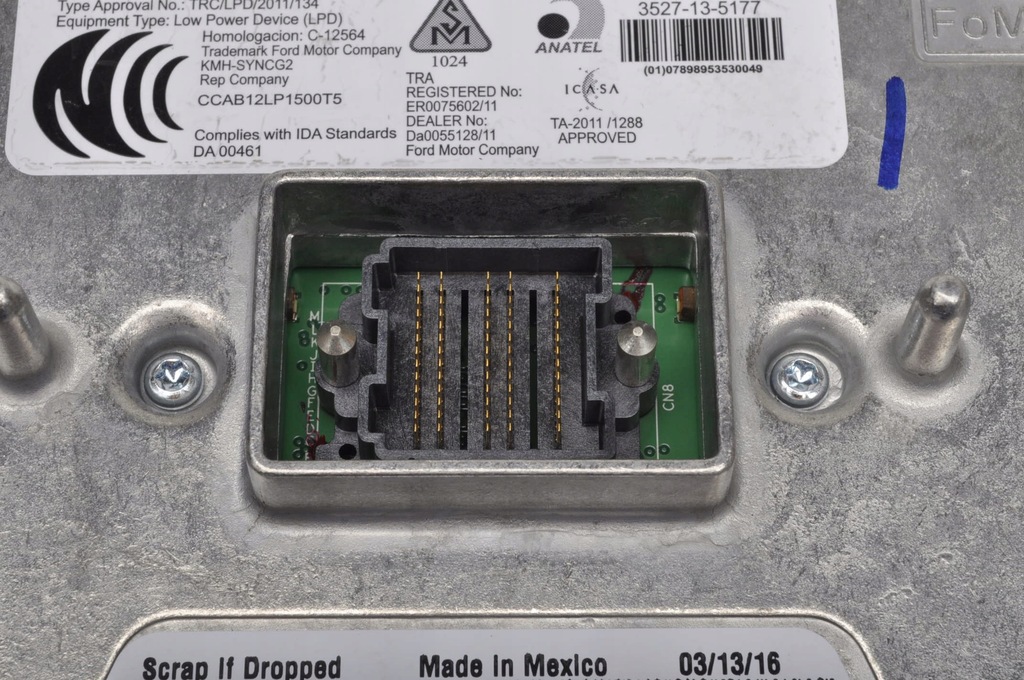 фото №8, Ford focus iii mk3 блок управления модуль навигации f1et-14f239-aa