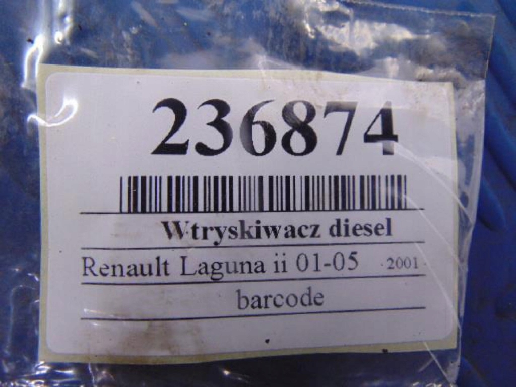 фото №6, Renault laguna ii 1.9dci форсунка дизель kpl 7700111014