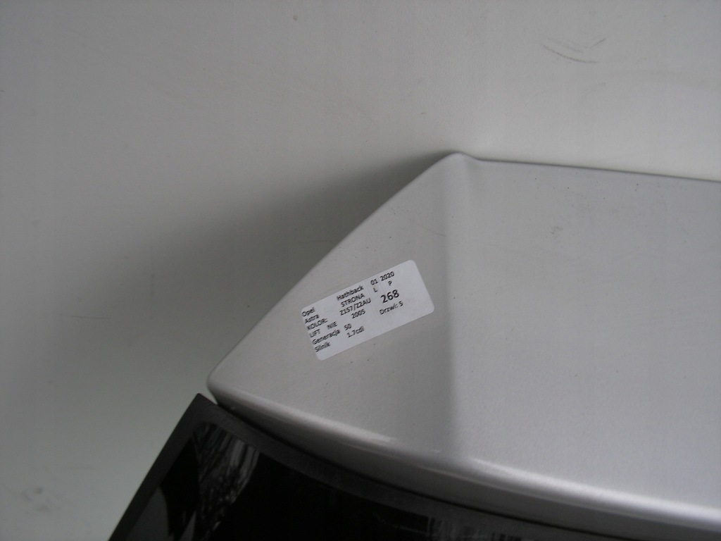 фото №5, Кришка багажника багажника opel astra z157/z2au хетчбек