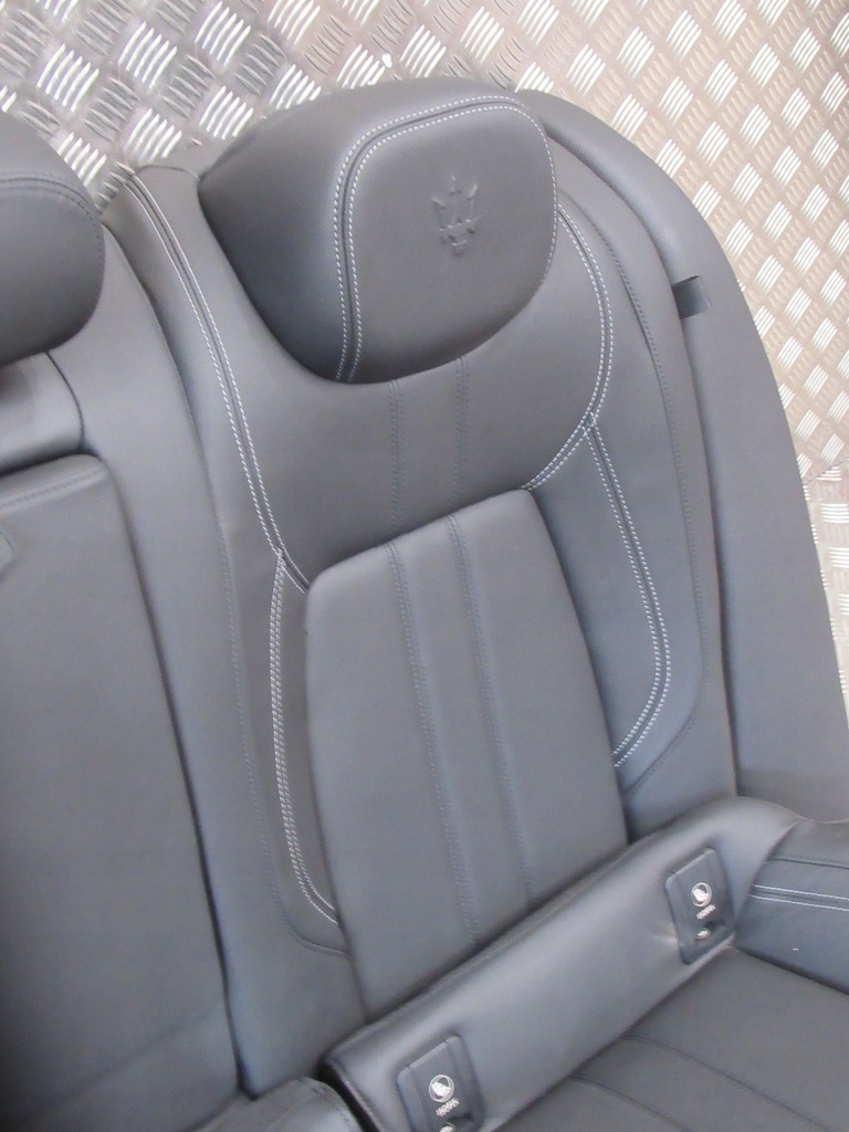 фото №10, Maserati ghibli кожа сиденья заднее сиденье обшивки салон полный