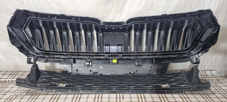 фото №14, Skoda karoq lift решётка радиатора решётка радиатора + решётка 57a853653g