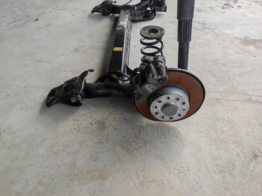 фото №6, Oś ось балка подвеска задняя vw t-roc troc lift