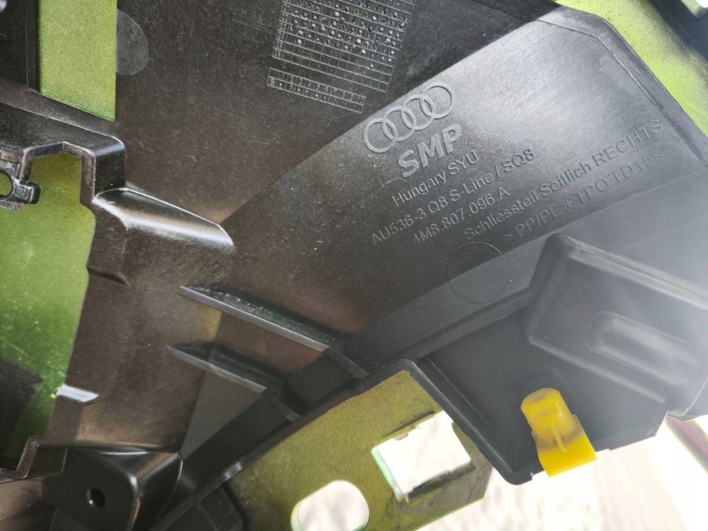 Бампер audi q8 4m8 s-line shadowline 4m8807437d/e 4m8853651al /bb 18-24 Доставка