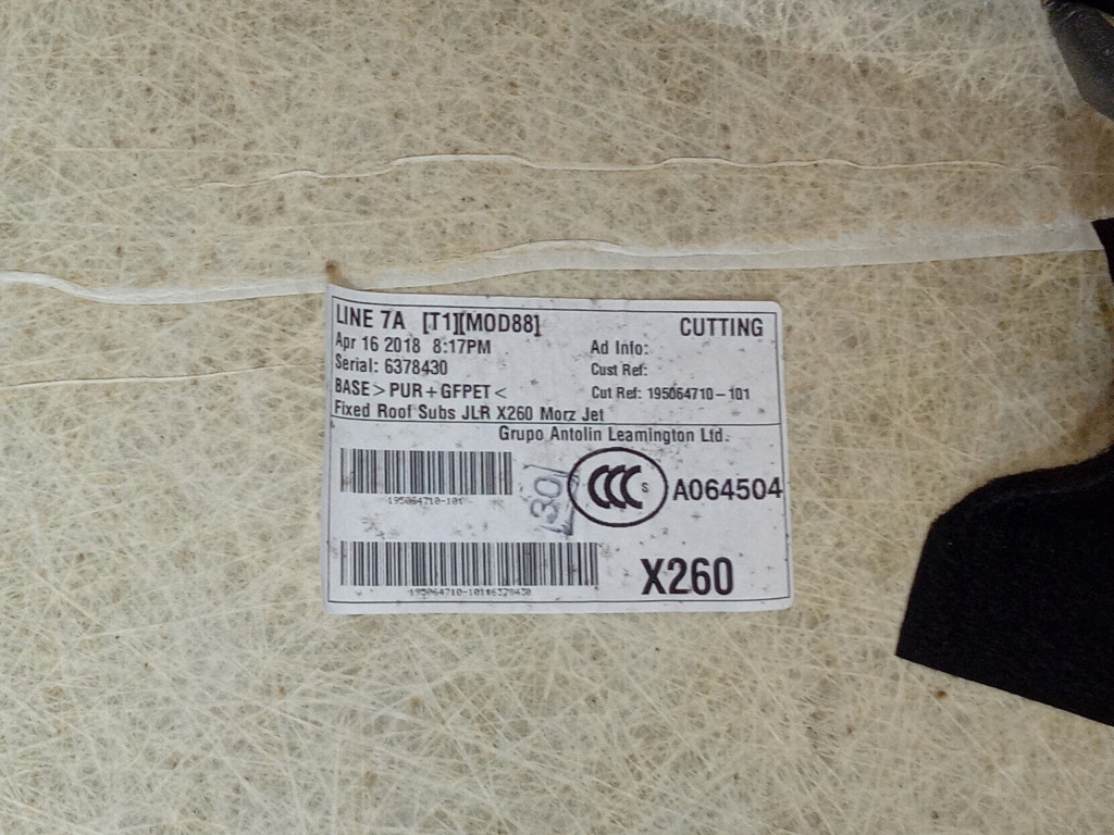 фото №9, Jaguar xf ii x260 sedan потолок czarna комплект r-sport