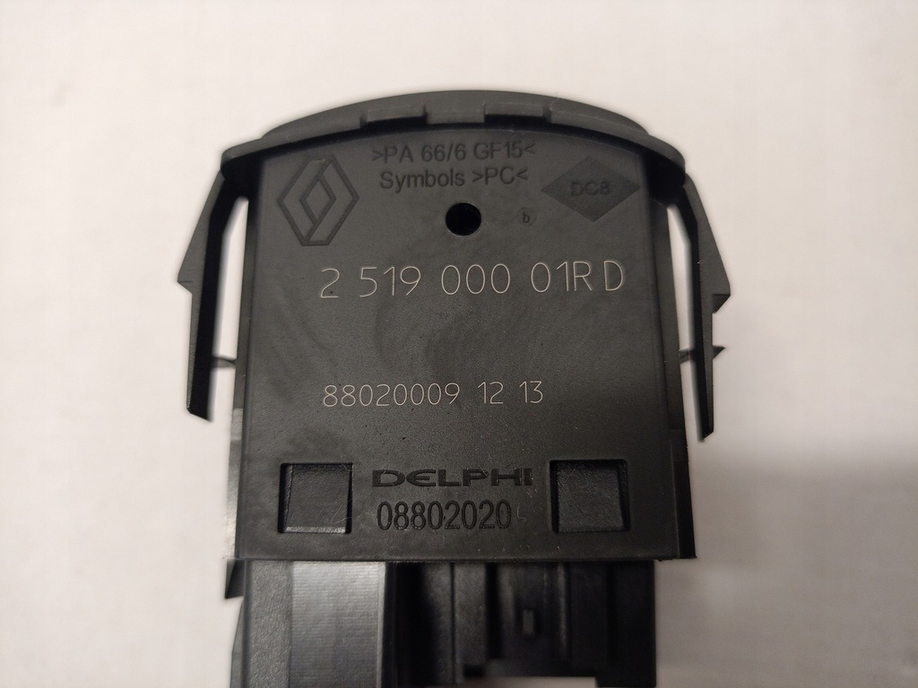 фото №3, Кнопка выключатель renault zoe