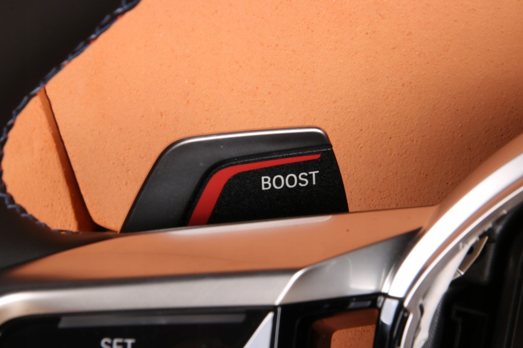 фото №11, Bmw g70 оригінальна шкіряний повітропровід m-pakiet ручка boost