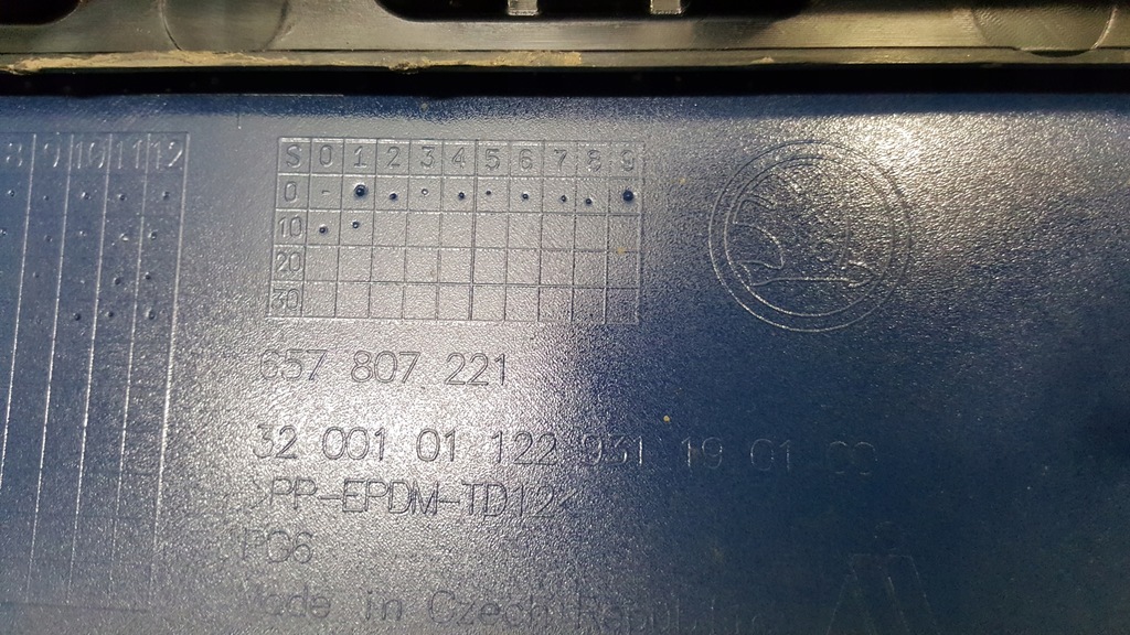 фото №11, Skoda scala бампер перед передній 19-22r