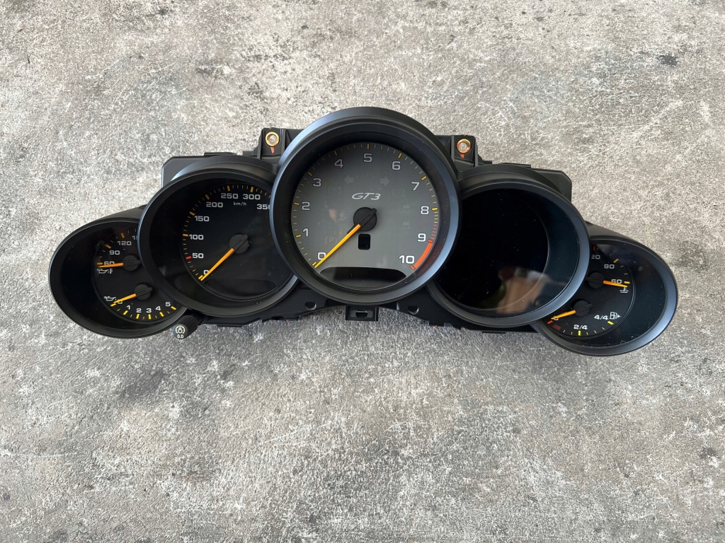 фото №1, Лічильник прилади porsche 991 gt3 lift carrera механічна коробка передач