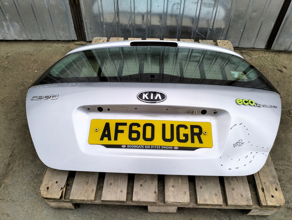 фото №9, Кришка багажника багажника kia ceed i lift колір 9s срібляста 2009-2012 5d 5 двері hb