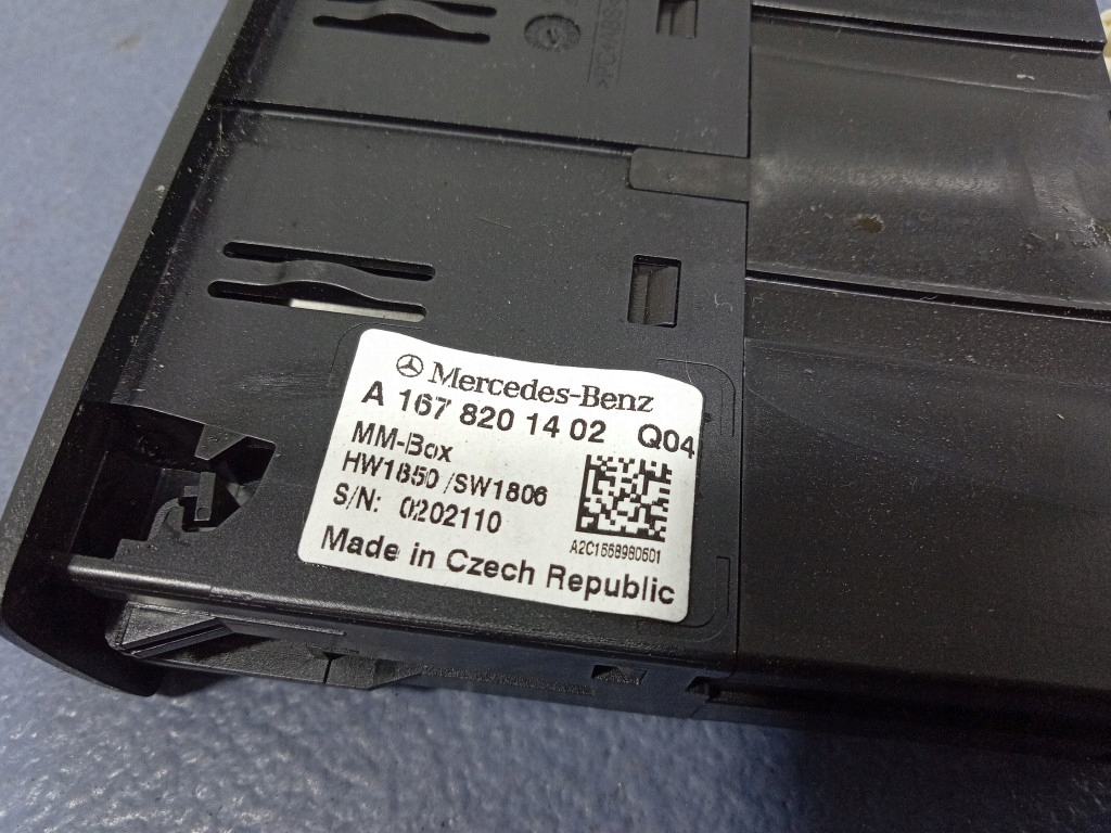 фото №5, Mercedes gle gls w167 панель роз'єм port usb c a1678201402