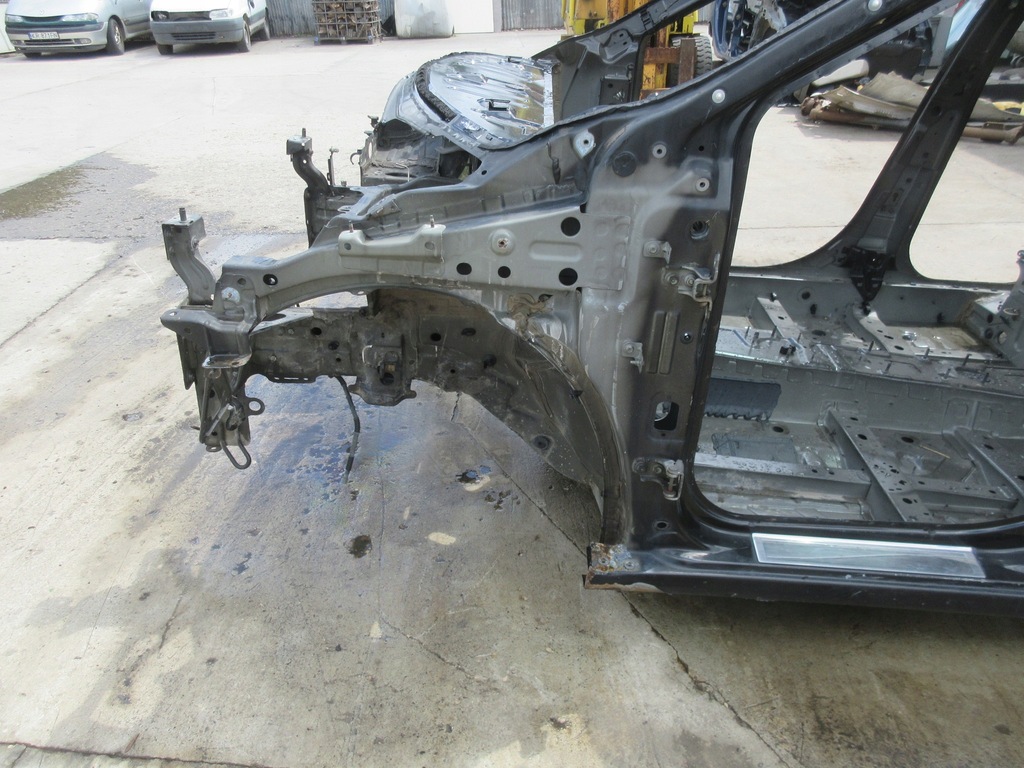 фото №10, Renault grand scenic 3 iii четверть лонжерон крыло порог блок двигателя nv676