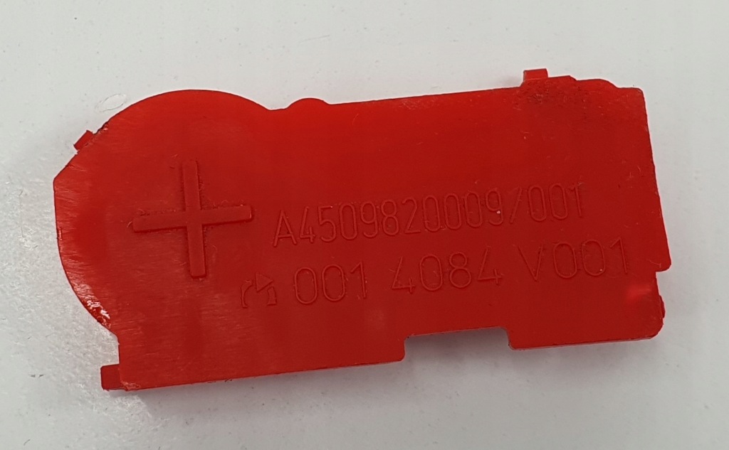 фото №1, Захист клеми плюсовий smart fortwo ii a4509820009