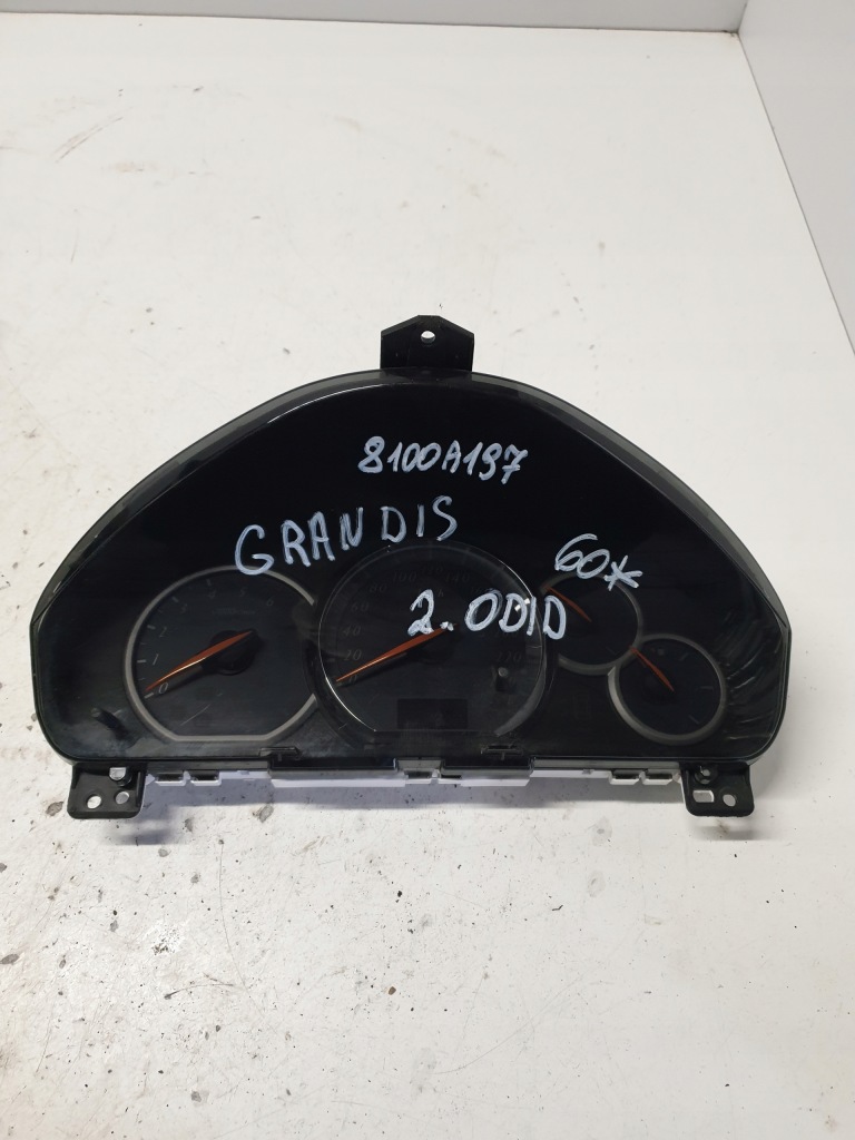 фото №1, Лічильник прилади mitsubishi grandis 2.0 did 8100a197