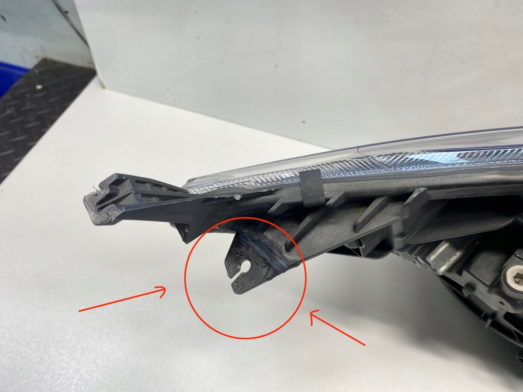 фото №7, Лампа перед передня ліва ксенон led ford transit custom lift 17-