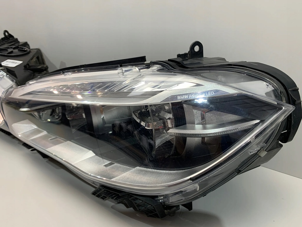 фото №6, Bmw x5 f15 f16 лампы перед адаптивный led полный