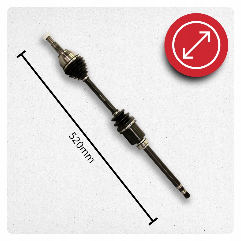 Привідний вал права nissan qashqai 2 j11 1.2 dig-t механічна коробка передач нова Оригінал