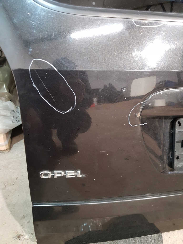 фото №9, Крышка багажника задняя багажника opel zafira a opc z298