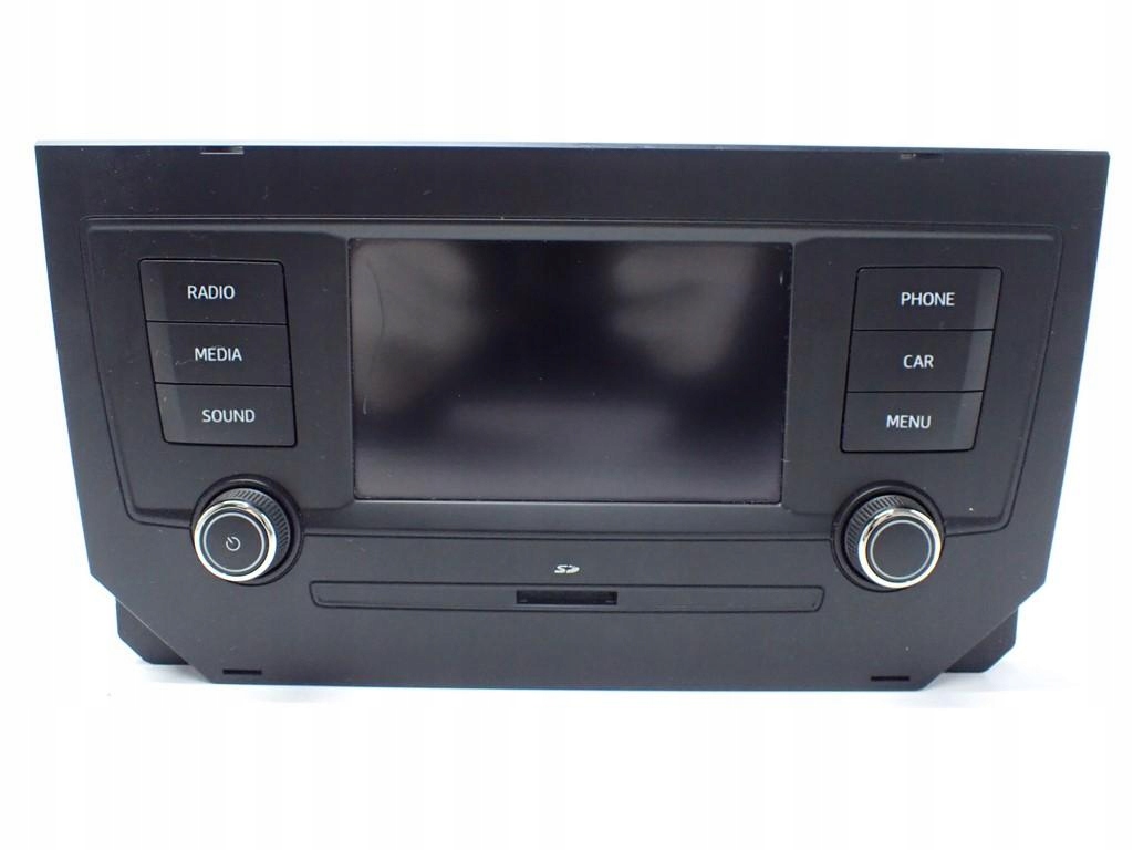 фото №1, Радио заводской оригинал 6f0035871 seat ibiza v 6f 18r