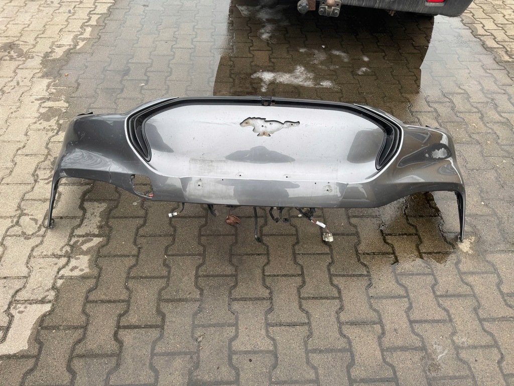 фото №1, Ford mustang mach-e бампер передний оригинальный электропроводка